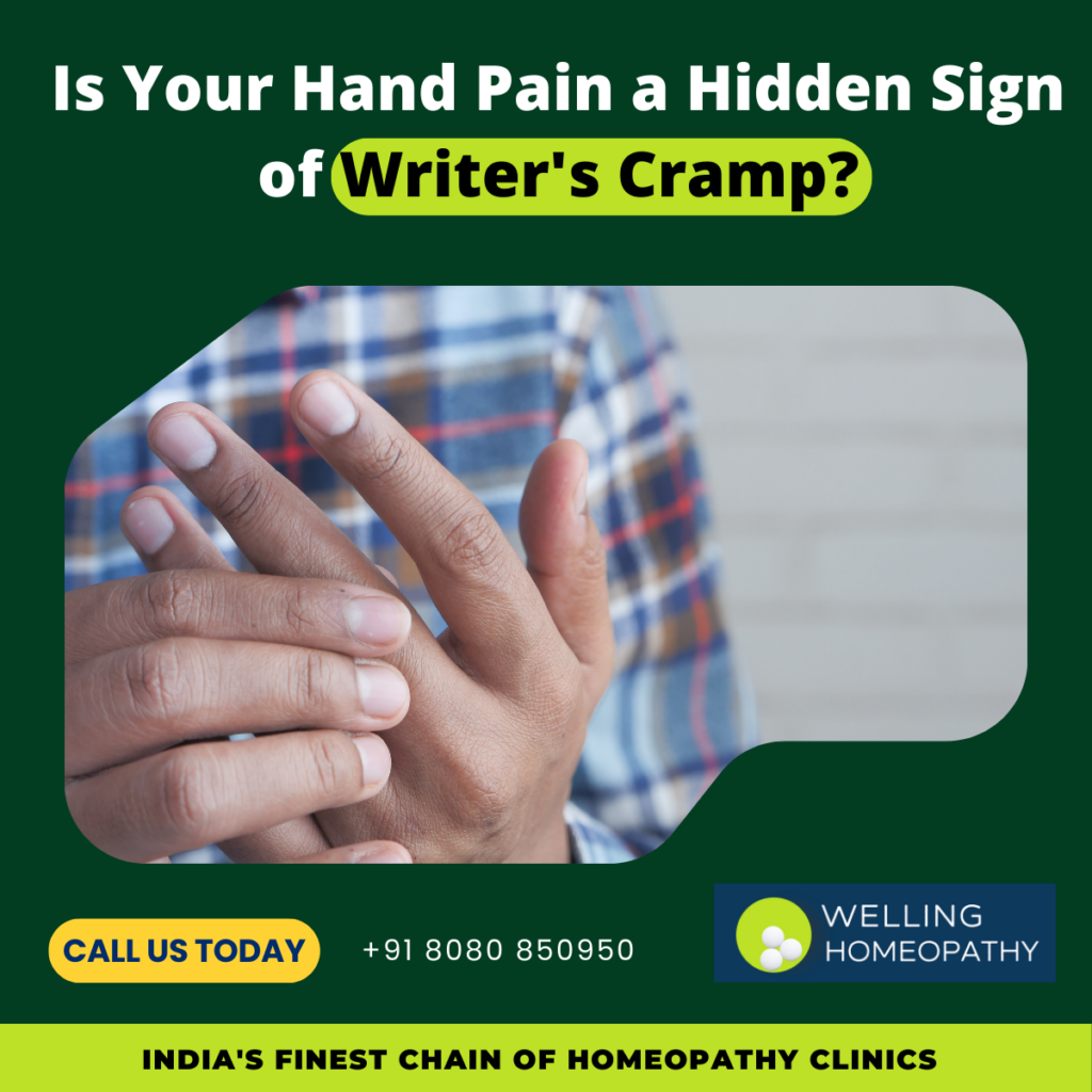 Homeopathy Treatment For Writer’s Cramp